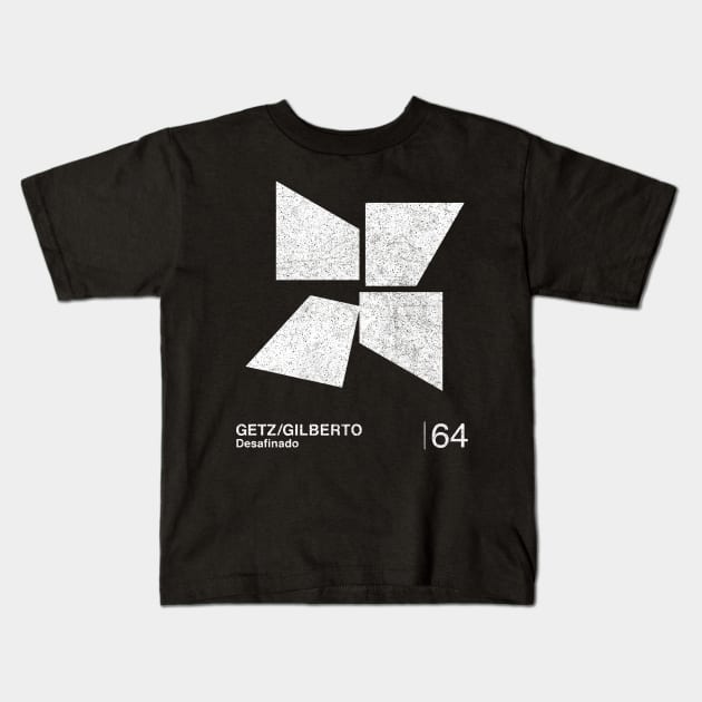 Desafinado / Minimalist Graphic Fan Artwork Design Kids T-Shirt by saudade